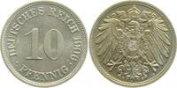     013n06F~1.3b 10 Pfennig  1906F f.prfr/stgl !! J 013 35,00 EUR Differenzbesteuert nach §25a UstG zzgl. Versand