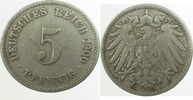 d 3.0 5 Pf 012n00G~3.0 5 Pfennig  1900G ss J 012