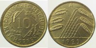 d 31729A~1.2a 10 Pfennig 1929A prfr Erstabschlag (EA)! ! J 317