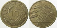 d 31730F~2.5 10 Pfennig 1930F ss/vz J 317