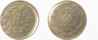  0 0.5 RM   P01617F2.0 1/2 Reichsmark  17F D10 vz, o.Riffelrnd!! J 016 80,00 EUR Differenzbesteuert nach §25a UstG zzgl. Versand