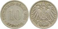 d  013n01G~3.0 10 Pfennig  1901G ss J 013