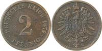  2.8 2 Pf   00274H~2.8 2 Pfennig  1874H ss+ J 002 38,00 EUR Differenzbesteuert nach §25a UstG zzgl. Versand