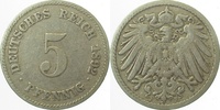  3.0 5 Pf   01292F~3.0 5 Pfennig  1892F ss J 012 16,00 EUR Differenzbesteuert nach §25a UstG zzgl. Versand