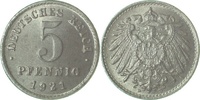 d 1.2 5 Pf 29721D~1.2 5 Pfennig  1921D prfr. J 297