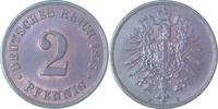 d 1.1 2 Pf 00275B~1.1 2 Pfennig  1875B prfr!/stgl !!! J 002