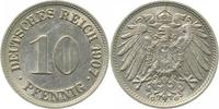     013n07G~1.5 10 Pfennig  1907G vz/stgl J 013 34,00 EUR Differenzbesteuert nach §25a UstG zzgl. Versand