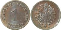 d 1.5 1 Pf 00185G~1.5 1 Pfennig  1885G vz/st J 001