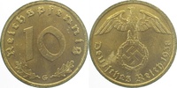     36438G~1.2a 10 Pfennig  1938G prfr sch.Patina J 364 28,00 EUR Differenzbesteuert nach §25a UstG zzgl. Versand