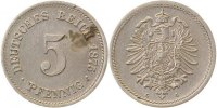 d 1.8 5 Pf 00375G~1.8 5 Pfennig 1875G vz/prfr J 003