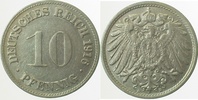     013n16D~2.0 10 Pfennig  1916D vz J 013 7,50 EUR Differenzbesteuert nach §25a UstG zzgl. Versand