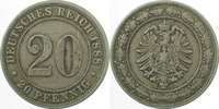 d  00688G~3.0 20Pfennig  1888G ss J 006