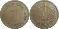 d 2.5 1 Pf 010n00E~2.5 1 Pfennig 1900E ss/vz J 010