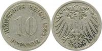     01392G~3.8 10 Pfennig  1892G s+ J 013 5,00 EUR Differenzbesteuert nach §25a UstG zzgl. Versand