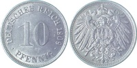 d  013n09D~1.5 10 Pfennig  1909D vz/stgl !! J 013