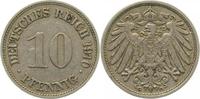     013n10G~2.5 10 Pfennig  1910G ss/vz J 013 8,00 EUR Differenzbesteuert nach §25a UstG zzgl. Versand