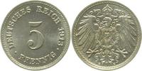  5 Pf   012n13E~1.0a 5 Pfennig  1913E stgl. Erstabschlag (EA)! !! J 012 35,00 EUR Differenzbesteuert nach §25a UstG zzgl. Versand