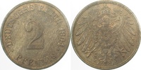 d 1.5 2 Pf 01104J~1.5 2 Pfennig  1904J vz/stgl.!!! J 011