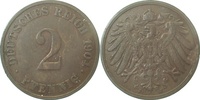  2.5 2 Pf   01104J~2.5 2 Pfennig  1904J ss/vz R J 011 11,00 EUR Differenzbesteuert nach §25a UstG zzgl. Versand