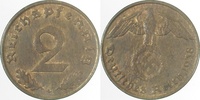  1.2 2 Pf   36238J~1.2 2 Pfennig  1938J prfr J 362 8,00 EUR Differenzbesteuert nach §25a UstG zzgl. Versand