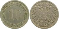 d  01396F~3.0 10 Pfennig  1896F ss J 013