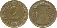 d 2.5 2 Pf 30723G~2.5 2 Pfennig  1923G ss/vz J 307