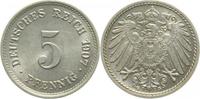 d 1.1 5 Pf 012n07G~1.1 5 Pfennig  1907G pfr/st !!! J 012