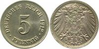 d 1.1 5 Pf 012n12G~1.1 5 Pfennig  1912G prfr/st sch.Patina!! J 012