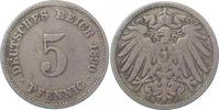  3.2 5 Pf   01290E~3.2 5 Pfennig  1890E ss- J 012 4,10 EUR Differenzbesteuert nach §25a UstG zzgl. Versand