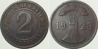  2.0 2 Pf   30723A~2.0 2 Pfennig  1923A vz J 307 3,00 EUR Differenzbesteuert nach §25a UstG zzgl. Versand