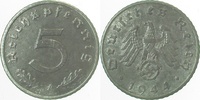  2.5 5 Pf   37044A~2.5 5 Pfennig  1944A ss/vz J 370 35,00 EUR Differenzbesteuert nach §25a UstG zzgl. Versand