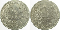     01608J~3.5 0.5 Mark  1908J s/ss J 016 10,00 EUR Differenzbesteuert nach §25a UstG zzgl. Versand