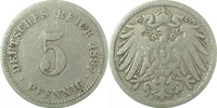  3.0 5 Pf   01297D~3.0 5 Pfennig  1897D ss J 012 3,10 EUR Differenzbesteuert nach §25a UstG zzgl. Versand