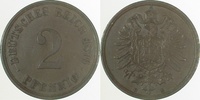  1.5 2 Pf   00276D~1.5 2 Pfennig  1876D vz/st J 002 59,00 EUR Differenzbesteuert nach §25a UstG zzgl. Versand