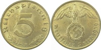  1.5 5 Pf   36339F~1.5 5 Pfennig  1939F vz/st J 363 6,00 EUR Differenzbesteuert nach §25a UstG zzgl. Versand