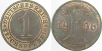  1.5 1 Pf   31336F~1.5 1 Pfennig  1936F f.prfr J 313 4,00 EUR Differenzbesteuert nach §25a UstG zzgl. Versand