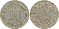 d  01398G~4.0 10 Pfennig  1898G s/ss J 013