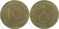     36437F~2.5 10 Pfennig  1937F ss/vz J 364 3,50 EUR Differenzbesteuert nach §25a UstG zzgl. Versand