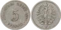  3.5 5 Pf   00389J~3.5 5 Pfennig  1889J s/ss J 003 3,00 EUR Differenzbesteuert nach §25a UstG zzgl. Versand