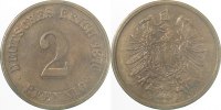d 2.5 2 Pf 00276C~2.5 2 Pfennig 1876C ss/vz J 002