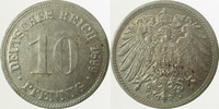     01399D~2.0 10 Pfennig  1899D vz J 013 19,50 EUR Differenzbesteuert nach §25a UstG zzgl. Versand