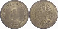  1.5 1 Pf   00174D~1.5 1 Pfennig  1874D vz/st J 001 85,00 EUR Differenzbesteuert nach §25a UstG zzgl. Versand