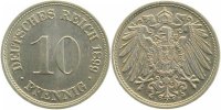 d 01399D~1.1 10 Pfennig 1899D prfr/stgl J 013