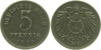  5 Pf   29720E~2.0p 5 Pfennig  1920E vz deutlicher St.Riß !! J 297 8,00 EUR Differenzbesteuert nach §25a UstG zzgl. Versand