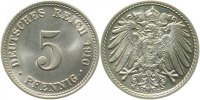 d 1.1 5 Pf 012n10D~1.1 5 Pfennig 1910D prfr./stgl. J 012