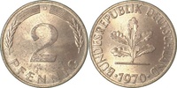 d 1.2 2 Pf 38170D~1.2 2 Pfennig  1970D bfr J 381