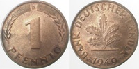  1.5 1 Pf   37649D~1.5 1 Pfennig  1949D vz/st J 376 12,00 EUR Differenzbesteuert nach §25a UstG zzgl. Versand