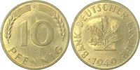     37849F~1.2 10 Pfennig  1949F bfr J 378 33,80 EUR Differenzbesteuert nach §25a UstG zzgl. Versand