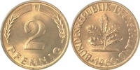  0.9 2 Pf   38160F~0.9 2 Pfennig  1960F stgl. fein !!!! J 381 24,00 EUR Differenzbesteuert nach §25a UstG zzgl. Versand