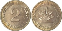  1.1 2 Pf   38160J~1.1 2 Pfennig  1960J bfr/stgl J 381 16,50 EUR Differenzbesteuert nach §25a UstG zzgl. Versand